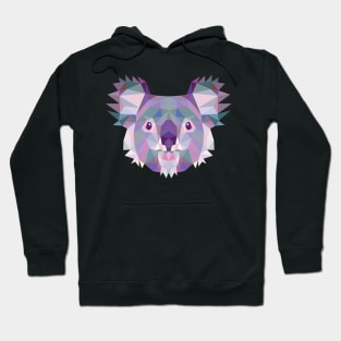 Fractal Koala Bear Hoodie